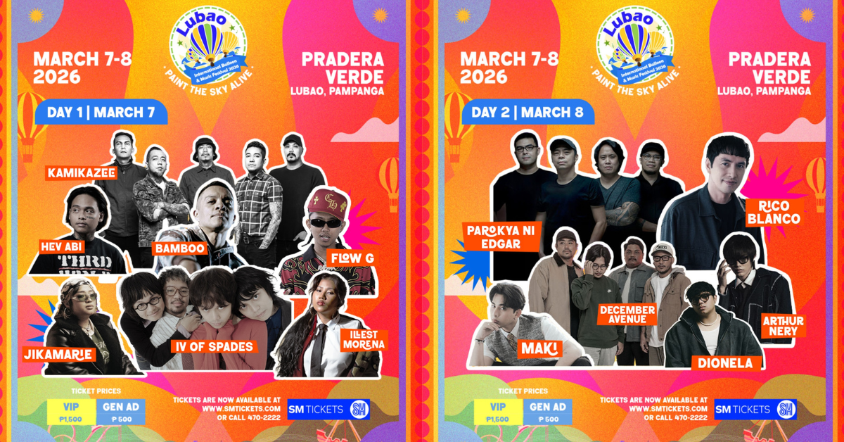 Lubao International Balloon and Music Festivalis painting the sky alive this summer!