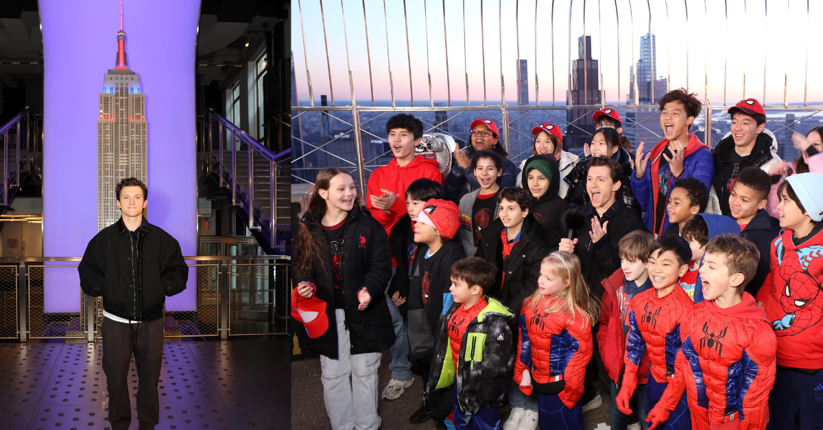 Empire State Building Glows for New Spider-Man Trailer Launch