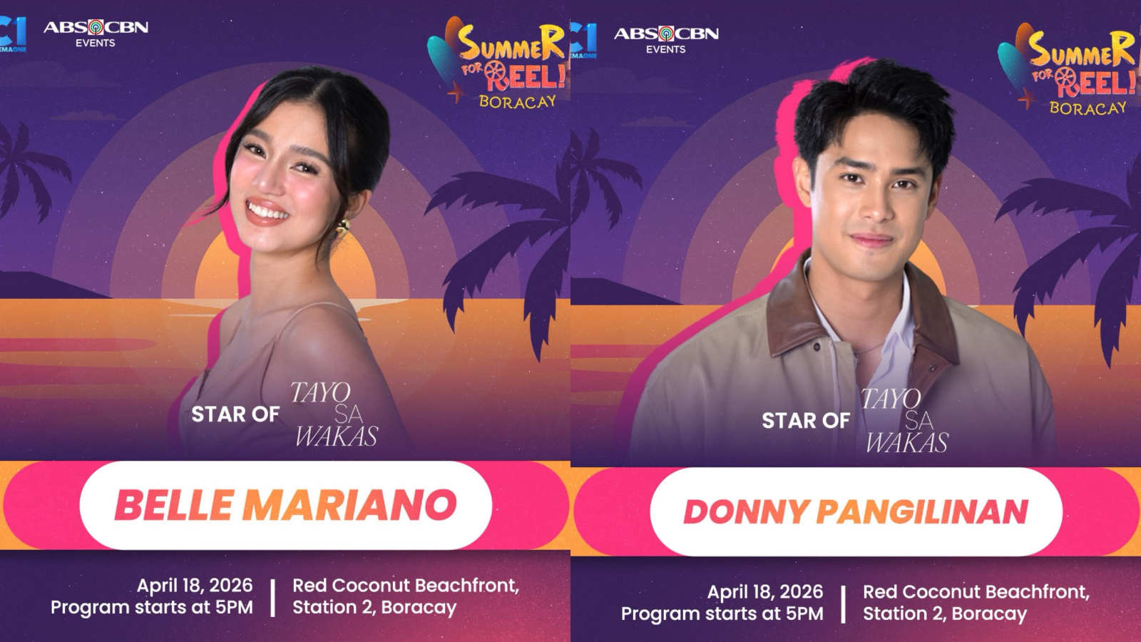 “Tayo Sa Wakas” Kick-Off: Donny and Belle to Lead Star-Studded Boracay Fest