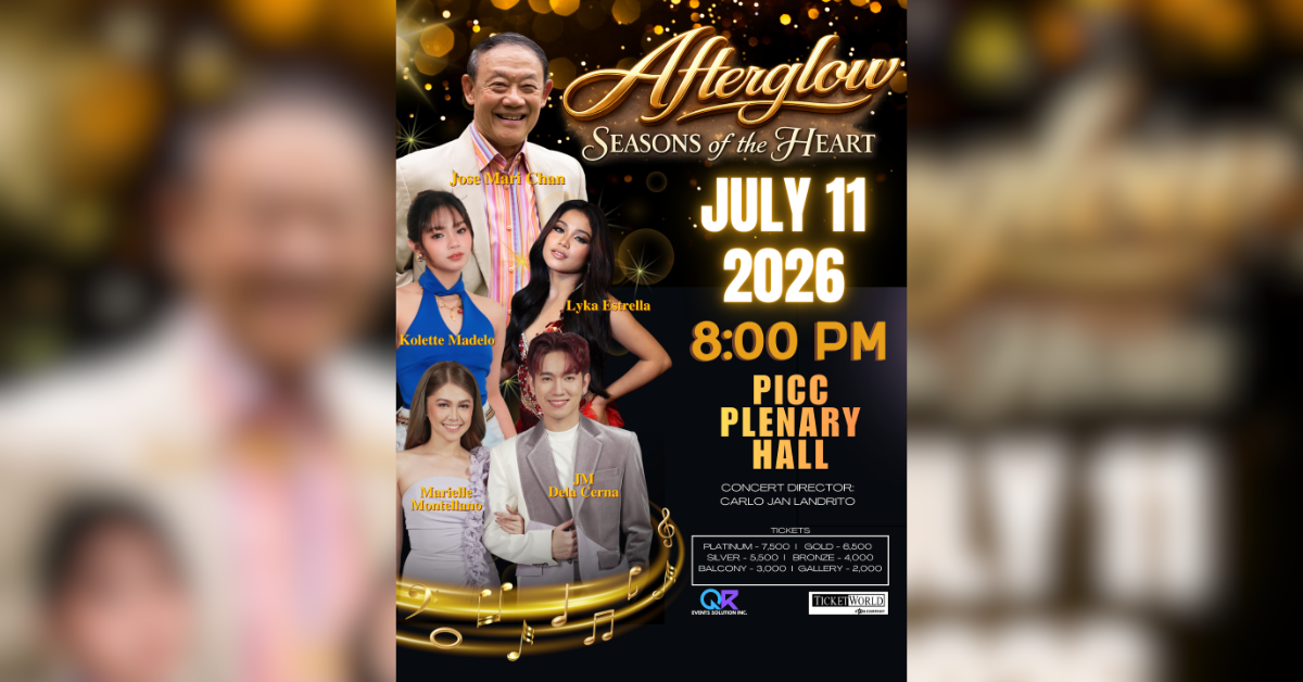 Jose Mari Chan stages major concert at PICC on July 11