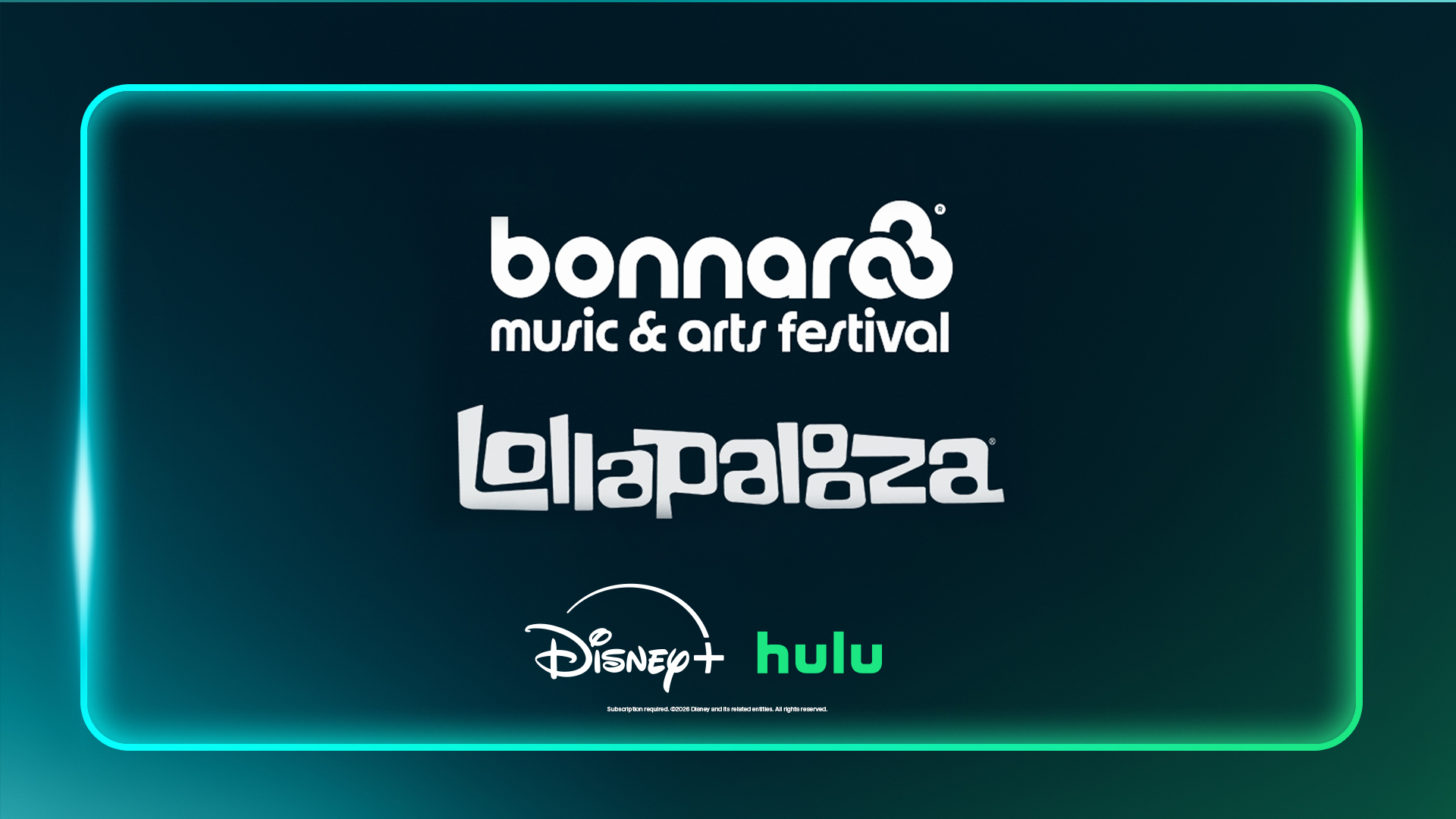 Disney+ and Hulu join forces to livestream Bonnaroo, Lollapalooza and Austin City Limits worldwide