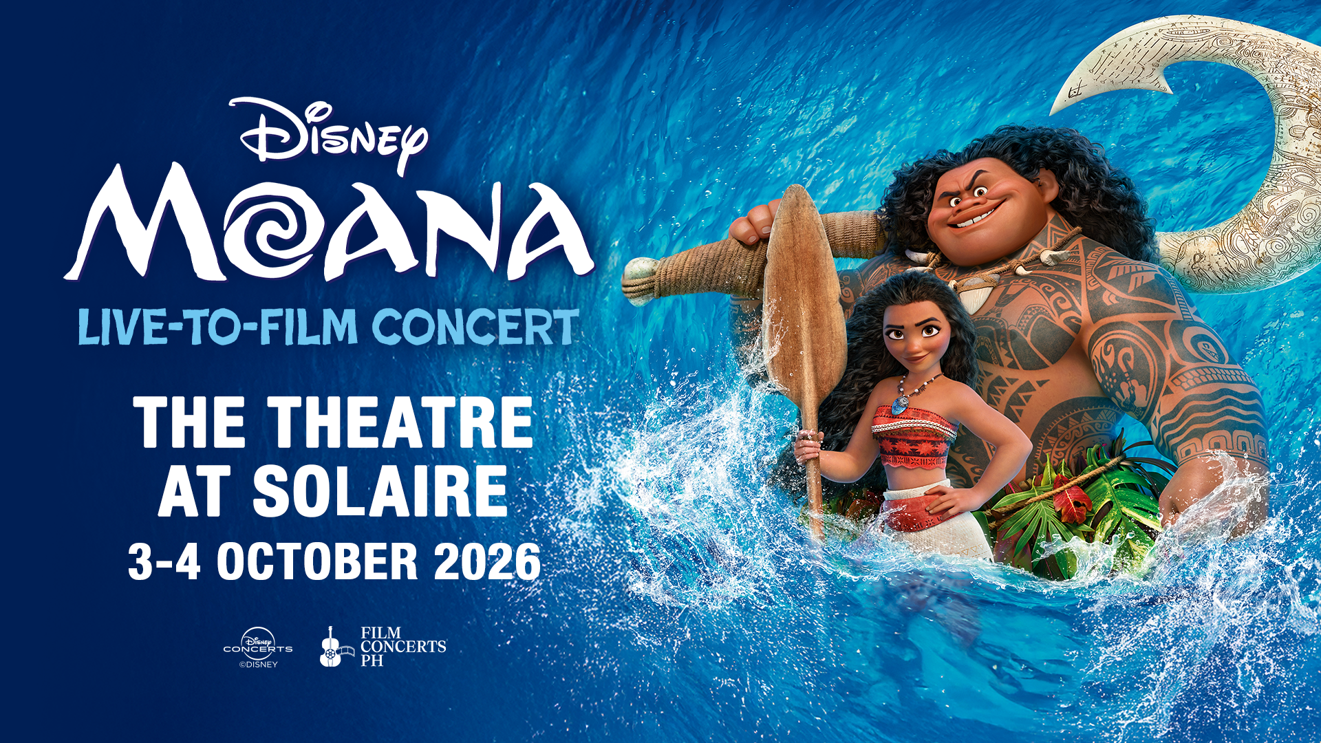 Disney’s Moana Live-to-Film Concert Sails Into Manila This October