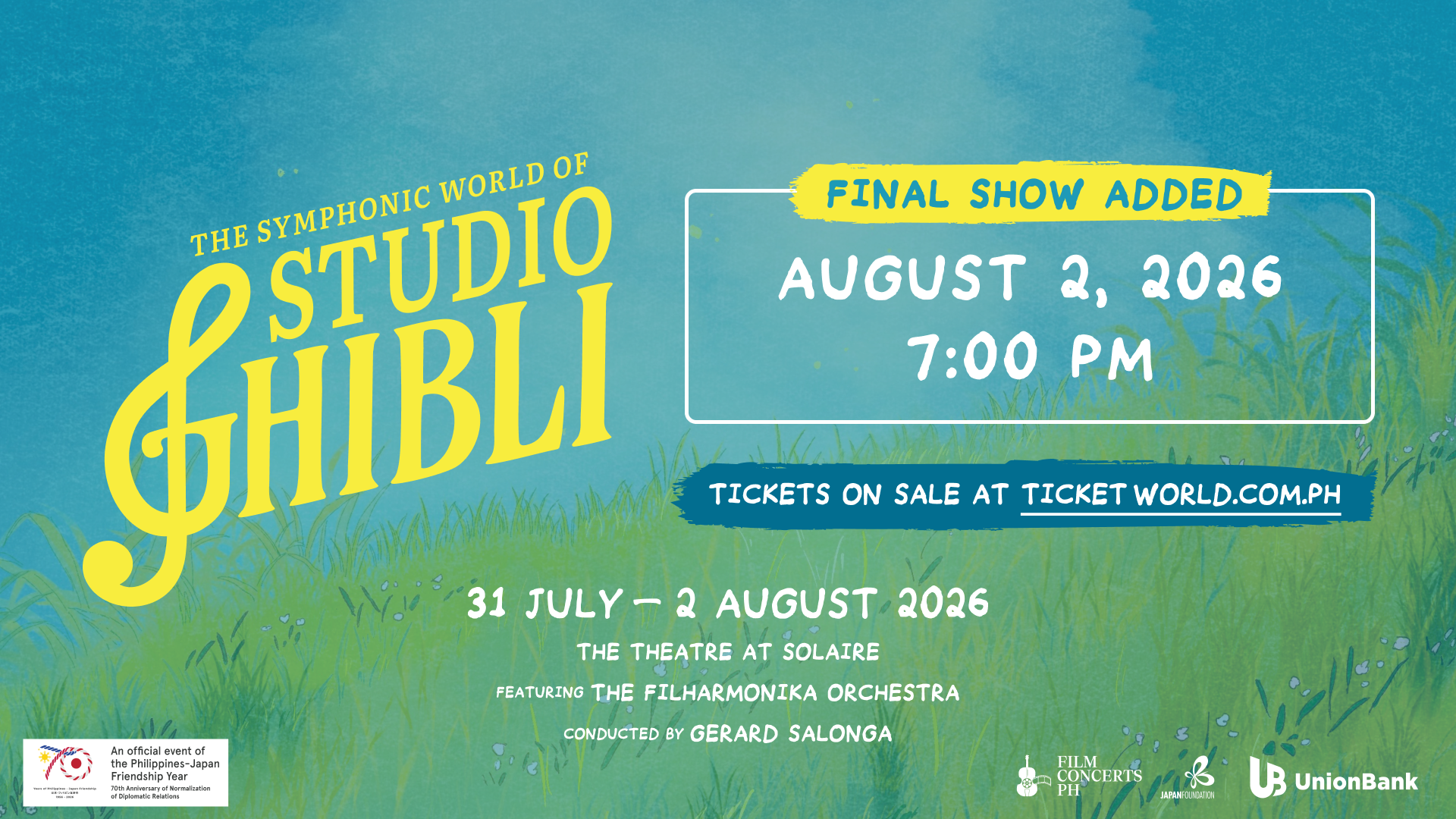The Symphonic World of Studio Ghibli Gets a Fifth and Final Date After Four Sold-Out Shows