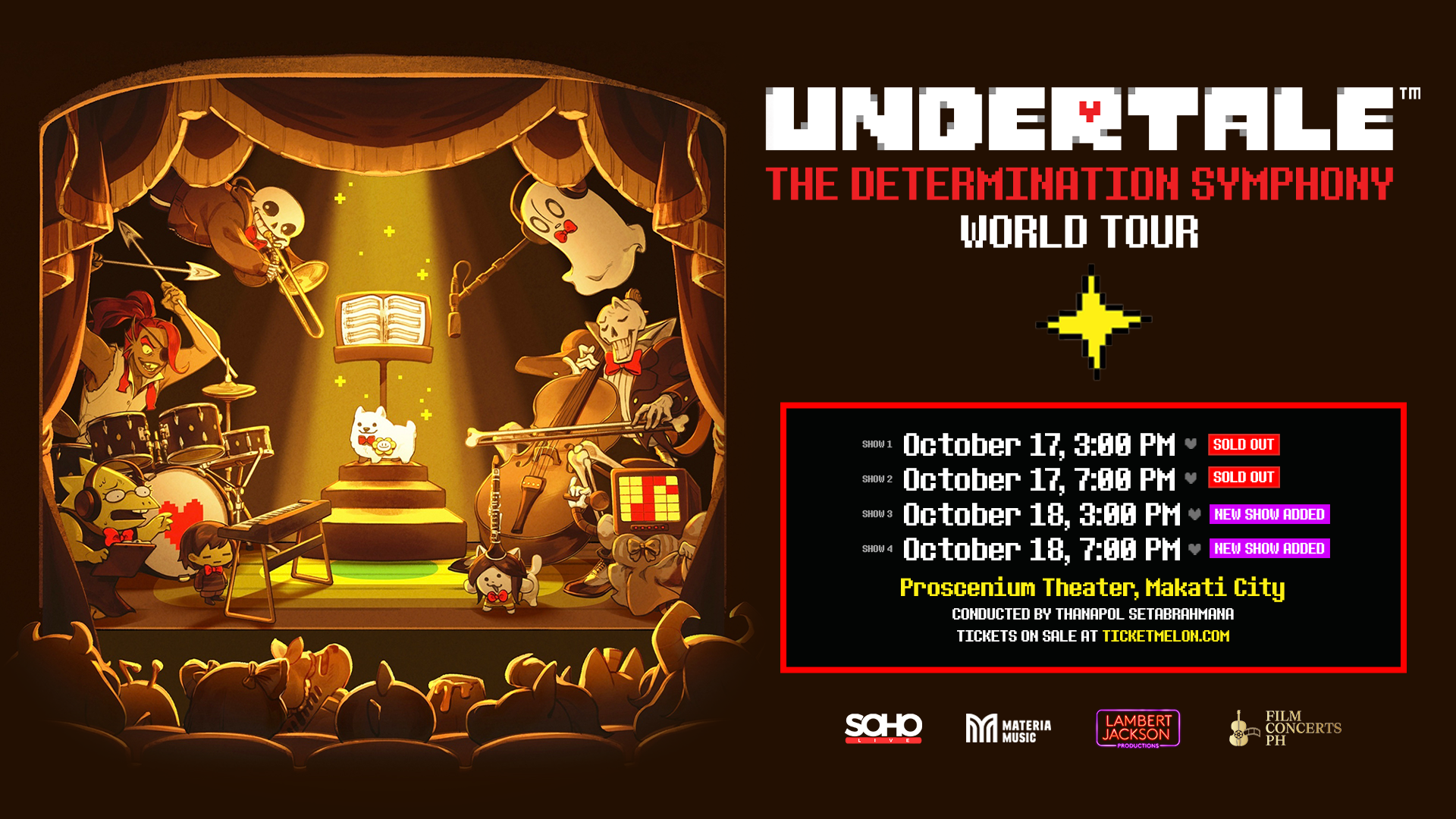 UNDERTALE: The Determination Symphony Manila Run Expands After Strong Demand