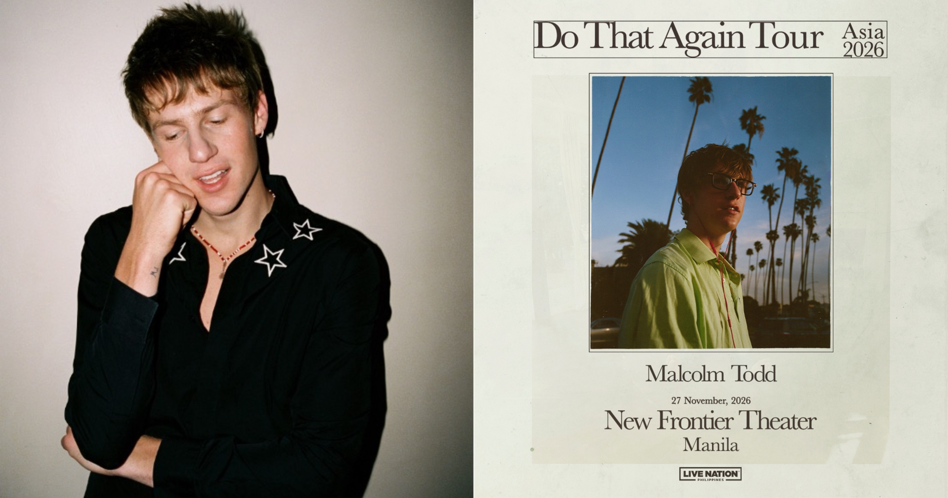 Malcolm Todd Brings ‘Do That Again’ Tour to Manila on November 27