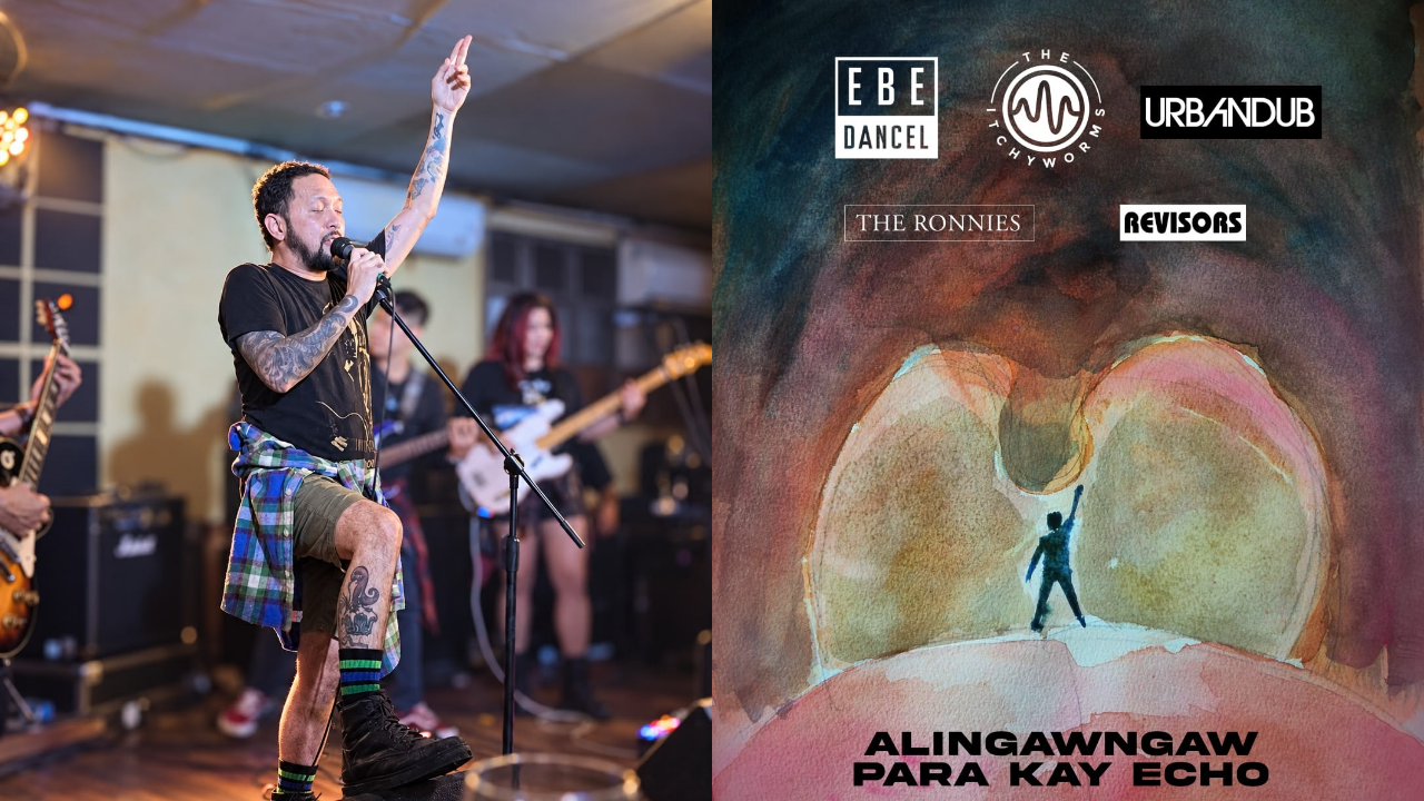 Ebe Dancel, Urbandub, and The Itchyworms rally behind Echo Singson in fundraising gig